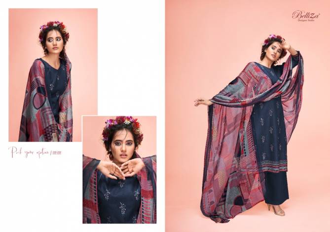 Belliza Ahalya New Ethnic Wear Cotton Digital Print Designer Dress Material Collection
